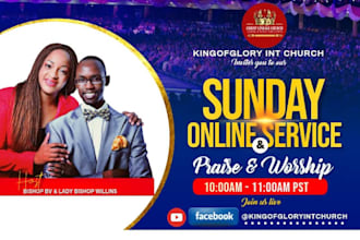 design amazing church and conference flyers