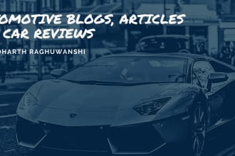 write automotive articles, blogs and car reviews