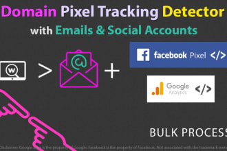 detect facebook or google analytics pixel tracking from websites
