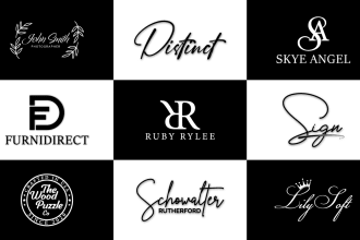 make modern luxury fashion and clothing brand logo maker