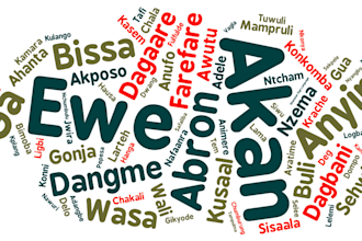 translate text from twi ga ewe to english