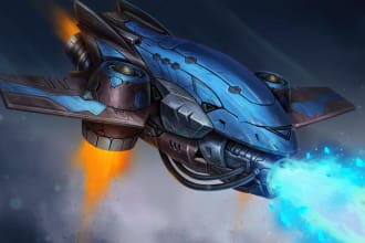design scifi vehicles for you
