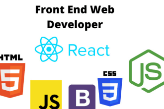 be your front end web developer