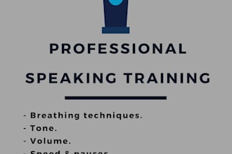train you in public speaking