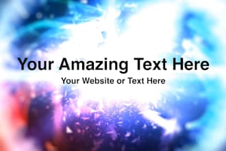 create an amazing glass intro video