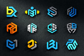 design monogram or polygon logo for you