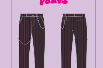 design your fashion collection in flat drawings, illustrator