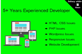 give you wordpress help and fix website errors quickly