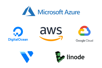 set up your website on AWS, azure, digital ocean, linode, google cloud or vultr