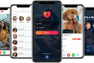 build social networking ios, android mobile apps