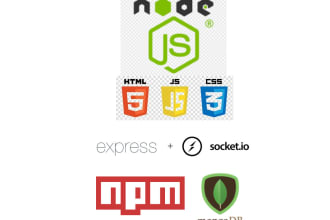 teach you nodejs, express, mongodb, HTML, CSS, javascript