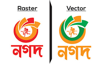 convert to vector tracing, logo, image, recreate only 1 day