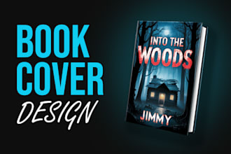 create original book cover design, kdp book cover