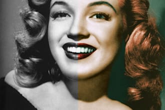 colorize and restore your old and black and white photos