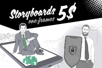 Review  draw storyboard for film