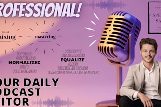 professionally clean up and mix your podcast audio