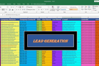 create business leads list emails for your targeted niche