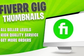 design affordable unique attractive catchy fiverr thumbnails
