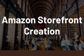 provide professional amazon storefront design and optimization services