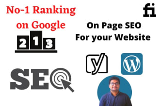 on page SEO for your wordpress website with yoast plugin