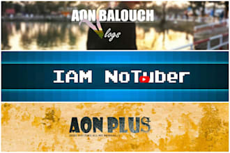 design a youtube channel art in 24 hours
