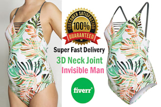 do photoshop ghost mannequin or neck joint service