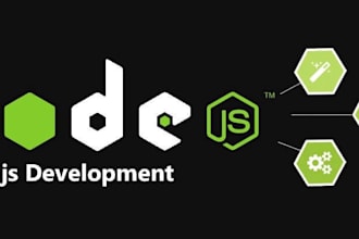 develop node js frontend and backend apps
