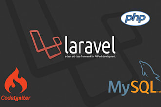 fix, develop and customize codeigniter, laravel application