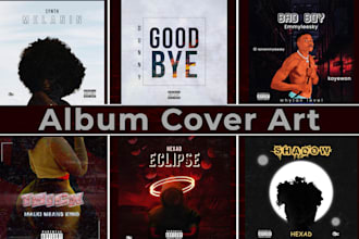 design a professional album or mixtape cover art