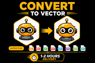 vector tracing, convert image to vector file, vector logo, vectorize image