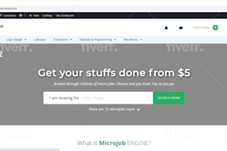 install microjobengine freelancing website theme in 24 hrs