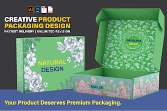 custom mailer box, product packaging box design, gift box in 24 hours