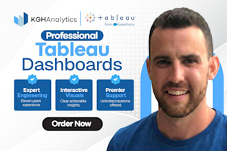 build world class dashboards and visuals in tableau