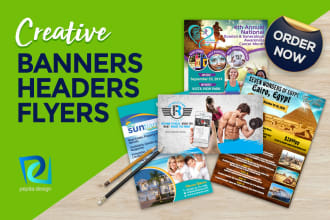 design professional web banner, header, banner ad or a flyer