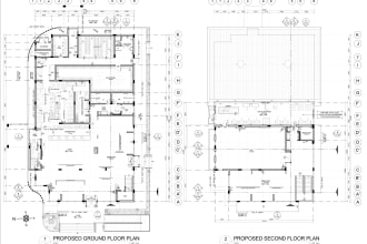 draw or revised plans for permit or construction