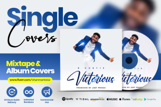 design an amazing single, mixtape or album cover
