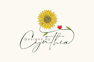 make beauty flower logo, floral, botanical, t shirt design