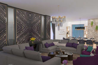 do interior design living room kitchen and bathroom design