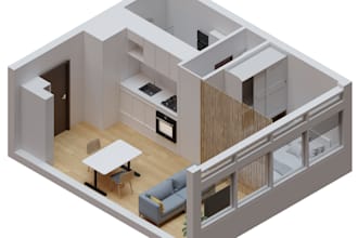 create 3d floor plan, 3d visualization