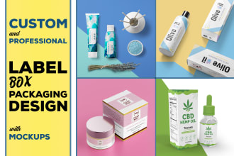 do product packaging, product label, product box
