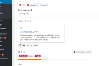 do wordpress yoast and technical SEO optimization