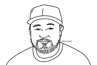 draw vector portrait from your photo in black and white