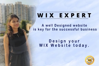 design wix website or redesign your wix website