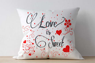 design custom pillow, cushion, bedsheet, blanket, beach towel