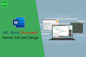 format and design pdf to word