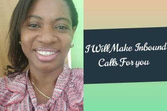 make inbound calls for you