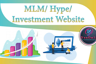 make your MLM and investment website