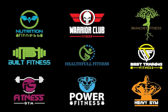 design gym,sports and fitness logo