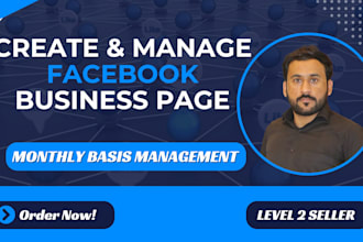 create and manage your facebook business page