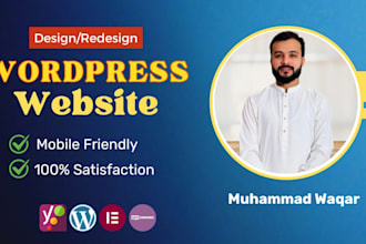 design or build responsive business wordpress website development